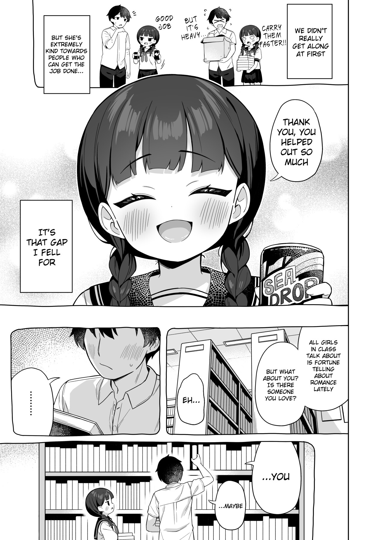 Hentai Manga Comic-The tiny class president shows me her secrets.-Read-4